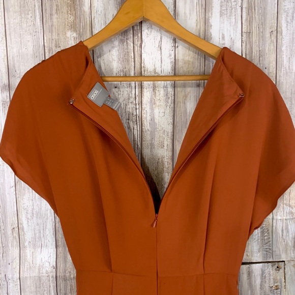 ASOS front twist midi wrap dress - Picture 11 of 13